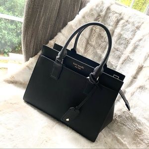 NWT Kate Spade genuine Saffiano leather satchel